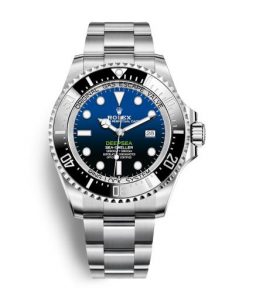 The sturdy fake Rolex Sea-Dweller Deepsea 126660 watches are made from stainless steel.