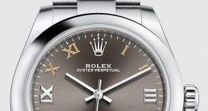The sturdy copy Rolex Oyster Perpetual 31 177200 watches are made from Oystersteel.