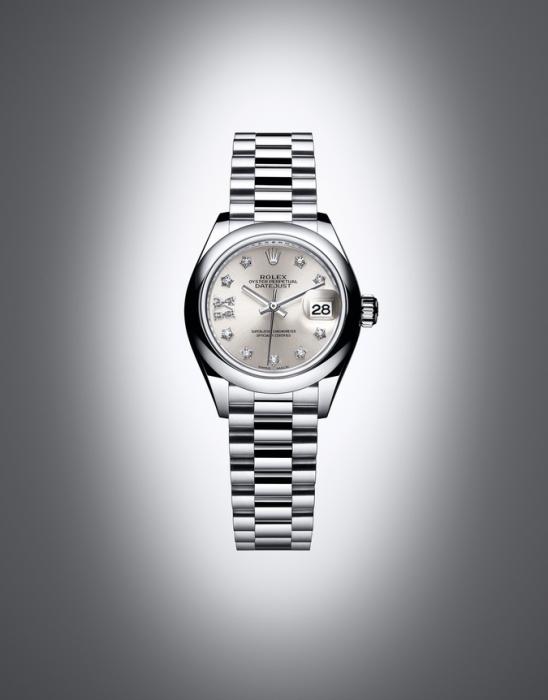 The famous replica Rolex Lady Datejust 28 279166 watches are worth for females.