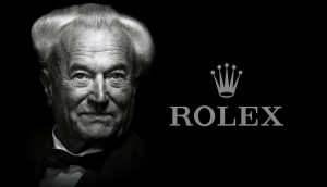 Hans Wilsdorf is the founder of Rolex.