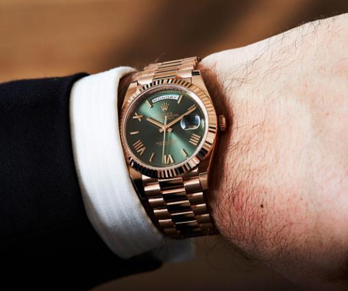 The Rolex Day-Date makes the wearers very gentle and charming.